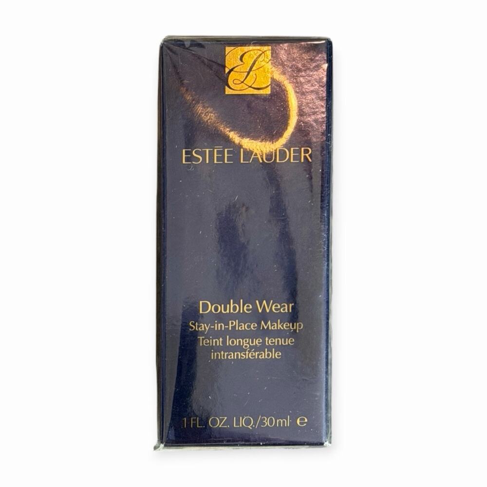 Estee Lauder Double Wear Foundation 1C0 Shell 1oz 30ml SPF 10 Matte NIB Sealed